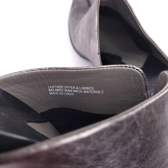 Born Metallic Pewter Leather Slide Heel | 10 - Picture 11 of 11